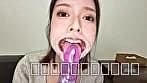 【個人撮影】彩川ゆめの喉チン触り＆開口器Wピース サンプル17