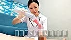 ガチ白衣の天使のようなナースさん！！「超敏感な童貞君の陰部洗浄してくれませんか！？」洗浄されるだけでフル勃起＆大暴発しちゃう童貞チ○ポにカワイイ看護師さんがエチエチムラムラ膣キュンしちゃって「私が初めてになってもイイ？」童貞ち●ぽに跨り生中出し筆おろしSPECIAL！ サンプル4