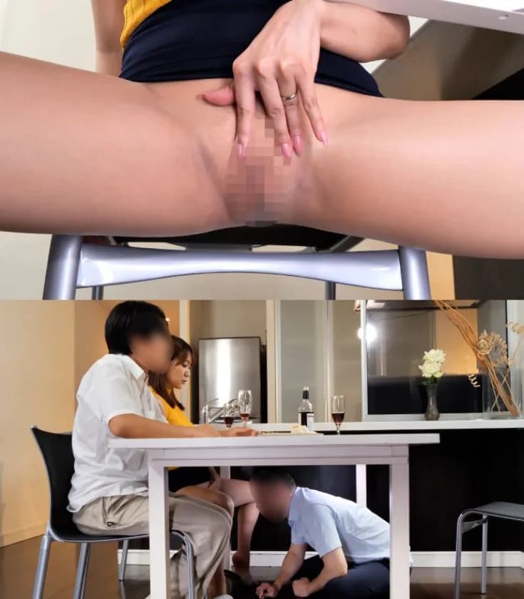 親友の妻にノーパン直穿き美脚パンストでじっくり誘惑される僕 サンプル8