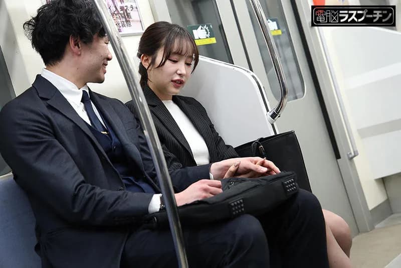 最終電車で見つけたぐっすりOLに勝手中出し 茉莉ひめか サンプル11