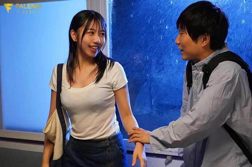 ゲリラ豪雨から逃げるために夜の校舎でふたりぼっち… サンプル1