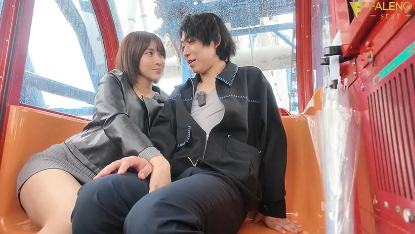 「お外で勃起して恥ずかしくないの？」彼女持ちのM男クンを寸止め焦らしデートの限界ギリギリで即ホテルに連れ込み何度も射精させる痴女上司 つばさ舞 サンプル1