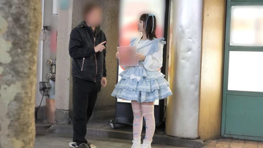 働くお姉さん インターネット配信番組のテイで出演交渉 中出しSEXまで持ち込むドキュメンタリー コンカフェ勤務 あんさん(仮名) サンプル1