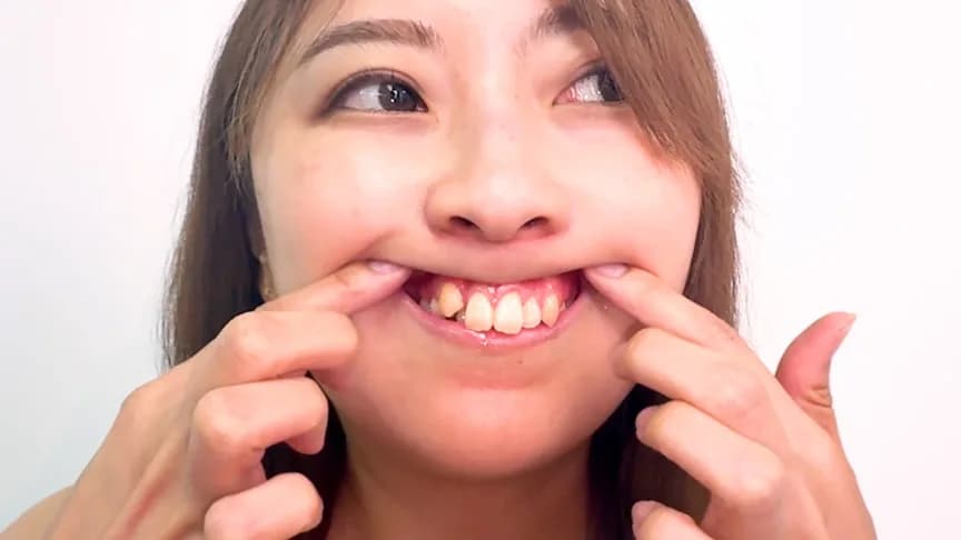 食いしん坊なのに口内美人！弓山ゆきちゃんの口内観察 サンプル3