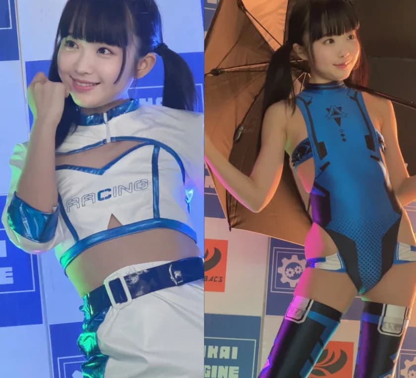 レースクイーン 仕事終わりハンティングNOW KIRARI and YUNO サンプル1
