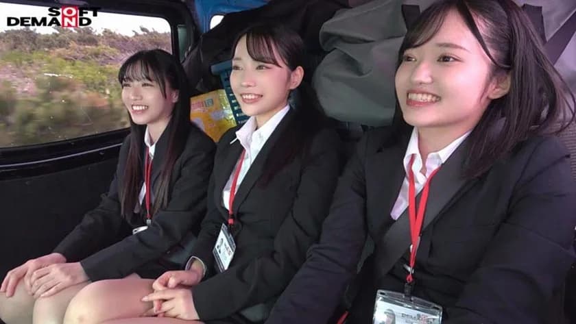 絶倫先輩社員のハ×撮り研修に同行させられた1年目女子社員３名の記録 潮崎杏 納富琳玖 茅平心色 サンプル2