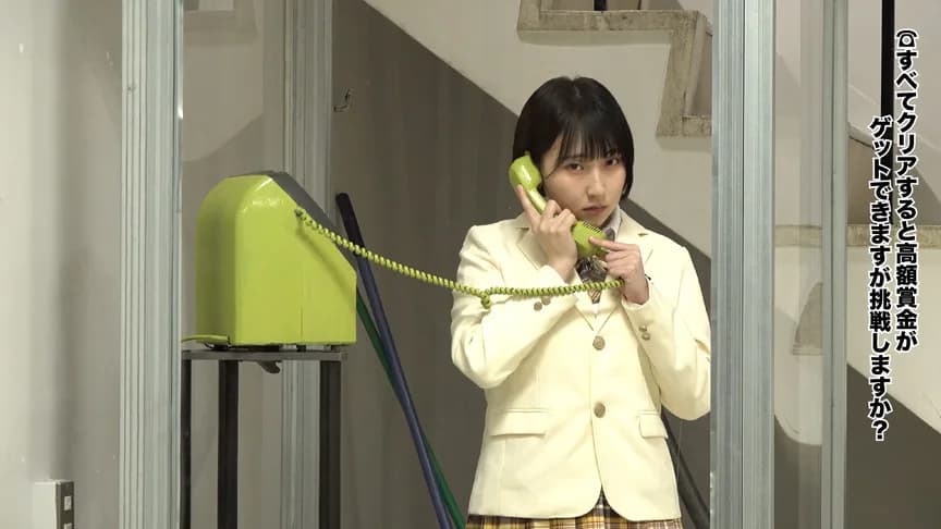 公衆電話ボックス360度丸見え るかさん（●年生） サンプル1