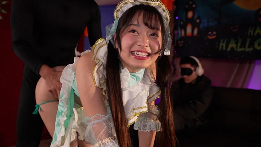 ハロウィンで見つけたパリピが挑戦！ラブリーメイド サンプル6